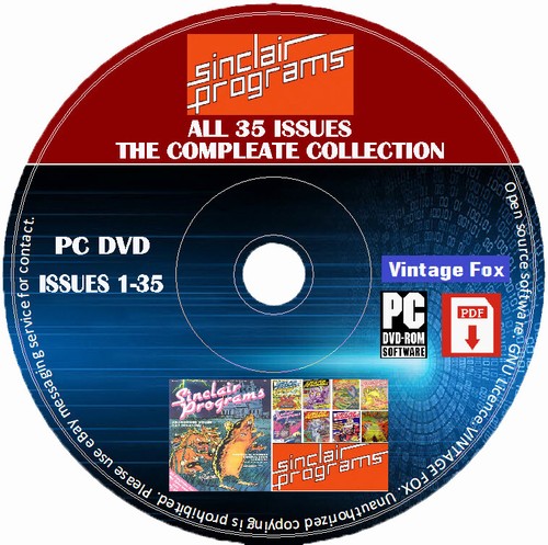 Sinclair programs spectrum - sinclair, zx