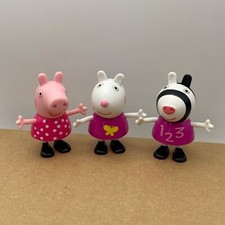 Peppa Suzy Sheep Zoe Zebra Peppa Pig Figures - Post & Multi Buy Discounts**