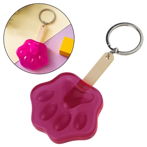 Resin material claw keyrings - resin,