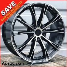 22" ABT BMF STYLE ALLOY WHEELS X4 + TYRES Fits : AUDI A7 A8 Q5 Q7 E-TRON