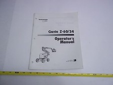 30104 Genie Forklift, Manual