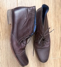 Ask the Missus Leather Brown Boots UK Size 10 Worn Twice