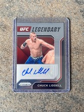 Chuck Liddell Auto Prizm UFC 2022 Legendary Signatures Auto #LS-CLD