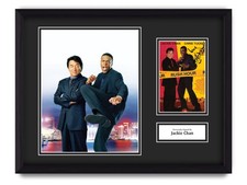 Jackie Chan Hand Signed 16x12