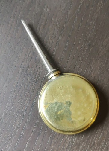 Old brass banjo oil - brass, 4.5"
