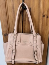 GUESS Blush Pink Leather Tote