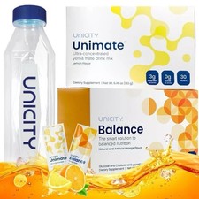 Unicity Feel Great Balance 60ct Unimate Lemon 30ct