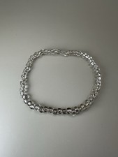 Clear Beaded Elasticated Bracelet For Men Or Women