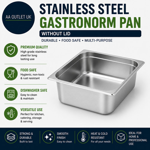 Vogue stainless steel - gn,