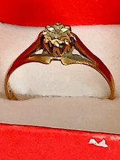 9ct Gold Diamond Solitaire