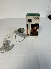 Vintage Philips Microphone N 8207 Retro Music Equipment Untested With Box 