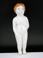 Large Size Victorian German Porcelain 120 mm's high Frozen Charlotte Doll