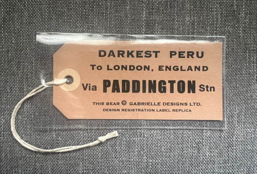 Luggage label for the - for,