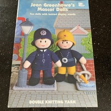 Jean Greenhowe’s Mascot Dolls knitting pattern