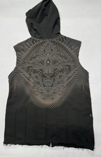 PSYLO Tiger Hoodie Vest-