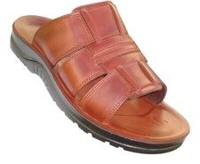 Greek Real Leather Brown