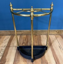 Antique brass and cast iron - brass,