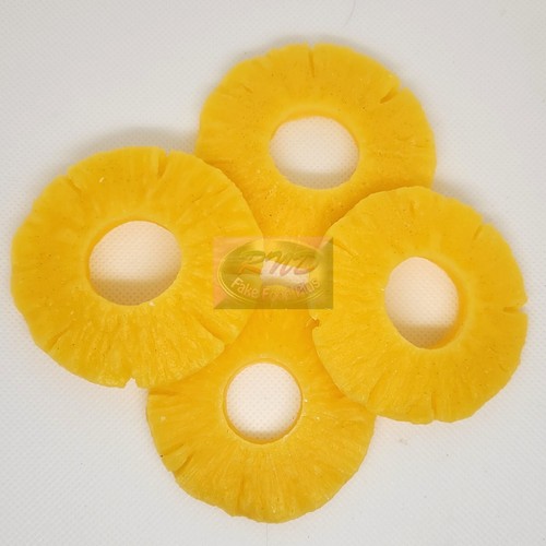 Wax pineapple slices - wax,