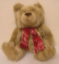 Russ Berrie UK Ltd - Plush Soft Bear "Alfie" 16in Tall Good Condition