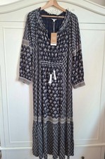 XL Monsoon Heshna Print Navy