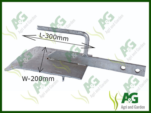 Spreader plate tongue type - tongue,