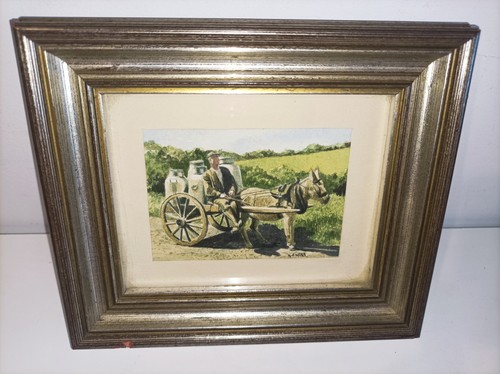 Miniature watercolour milk - miniature,