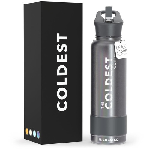 Coldest insulated water bottle - water,