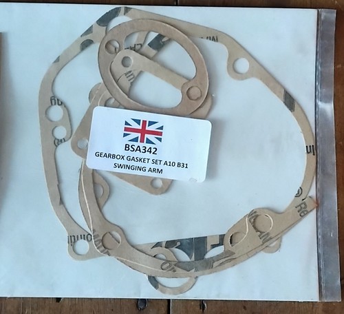 Bsa gearbox gasket set - set, for