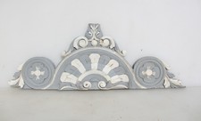 Antique Carved Wooden Top Old