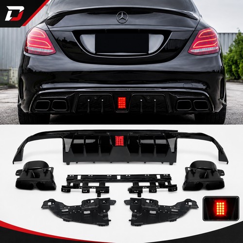 Rear bumper diffuser for - rear,