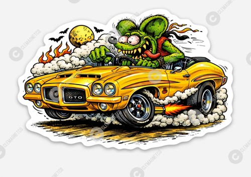 Pontiac gto magnet rat - pontiac,