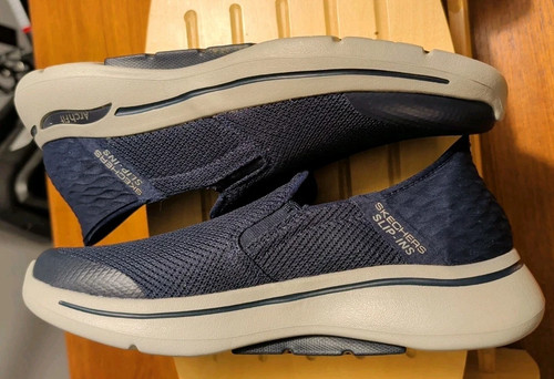 Men navy blue skechers - men's,