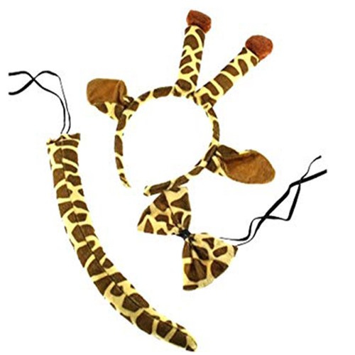 Fancy dress animal set ears - fancy,
