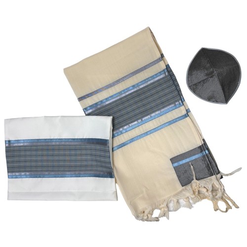 New wool blue gray - blue,, gray,