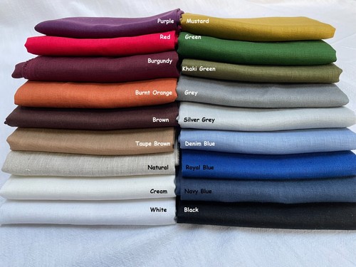 Soft 100 linen - 100%, fabric