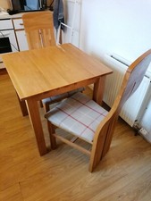 "2 Original Rustic Oak Chairs