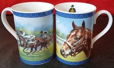 Racing Legends Dancing Brave & Mill Reef Set Of Two Mugs