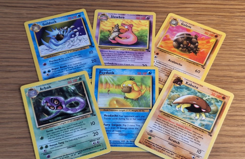 1999 pokemon fossil - pokemon,