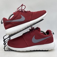 Nike Roshe Run Burgundy Grey