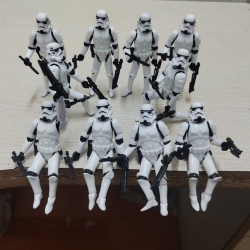 10pcs star wars - wars, white