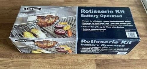 Uniflame bbq rotisserie kit - bbq,