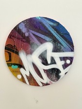 Abstract Graffiti Circle