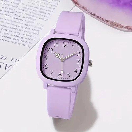 Silicone quartz wristwatches - silicone,