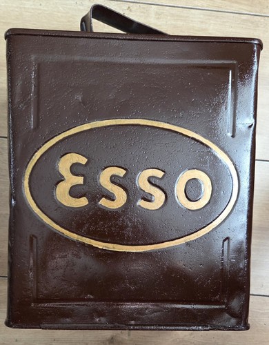 Vintage esso gallon petrol - ,