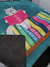 Reading Cat Rug - Large Indoor