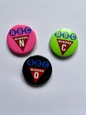 3 x ABC Minors Letter metal