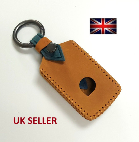 Leather key cover remote case - leather,