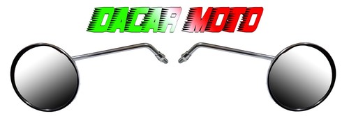 Pair chrome mirrors - mirrors, right