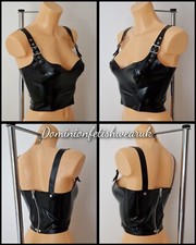 MADE TO ORDER Latex Vest Crop