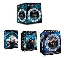 STARGATE SG-1 + ATLANTIS + UNIVERSE COMPLETE 3 TV Seasons Series NEW US Rg1 DVD